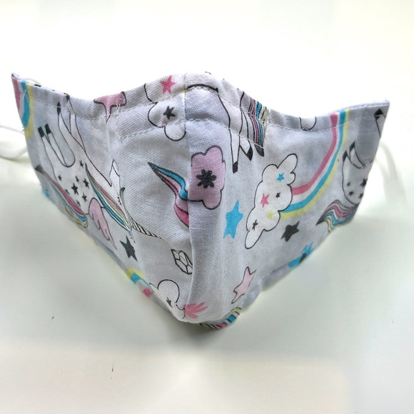 (2/$30) Handmade Child’s Face Masks - Picture 3 of 7